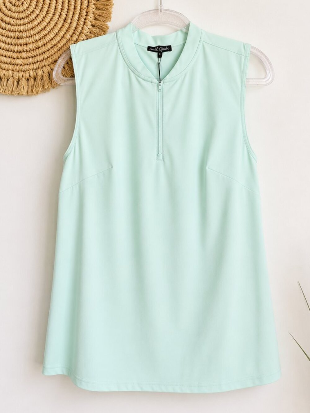 Bad Birdie NEW Blade Minty Fresh Green Sleeveless Womens Golf Polo SZ XL Sporty - Picture 2 of 14